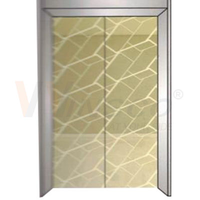 คุณภาพ  Mirror Etched Elevator Stainless Steel Sheet Cold Rolled Titanium Gold โรงงาน