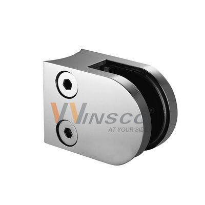 คุณภาพ  Precision Investment Cast Stainless Steel Glass Clamp for Glass Railing Balustrade | Winsco Metal VA201 โรงงาน