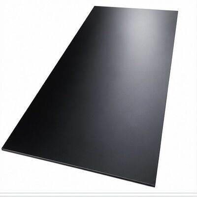 คุณภาพ  Black Matte Stainless Steel Sheet AISI 201 304 316 Manufacturer Custom Sizes Factory Direct Supply โรงงาน
