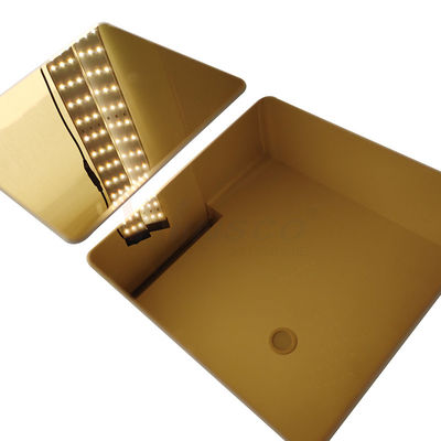 SS 201 Titanium Gold 8k No 8 แผ่นสแตนเลสขัดกระจก