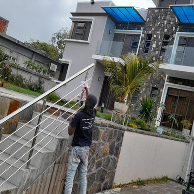 1000mm 1500mm สแตนเลส รางระเบียง, สวน Inox รั้ว การติดตั้งง่าย