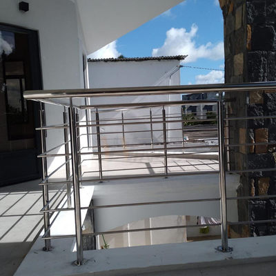 ระเบียงสแตนเลส Inox Guard Rails SS 201 304 316 สำหรับตกแต่งบ้าน