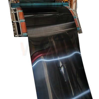ดัดม้วนสแตนเลสรีดเย็น 8K Black Titanium Super Mirror 201 304 316