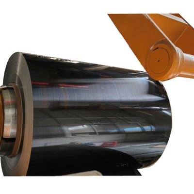 ดัดม้วนสแตนเลสรีดเย็น 8K Black Titanium Super Mirror 201 304 316