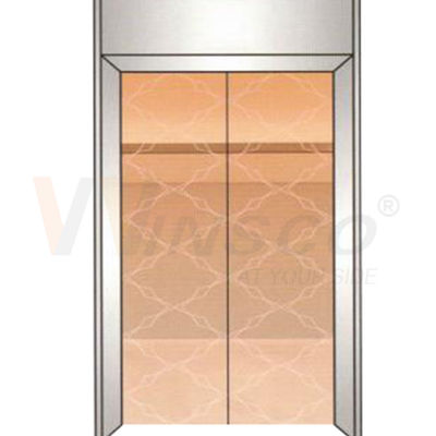 1219mmx2438mm Mirror Gold Stainless Steel Sheet แกะสลัก Rose Gold เสร็จแล้ว