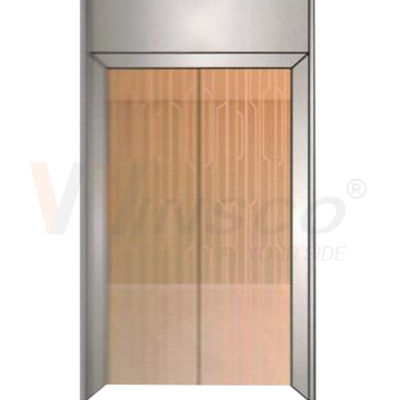 1219mmx2438mm Mirror Gold Stainless Steel Sheet แกะสลัก Rose Gold เสร็จแล้ว