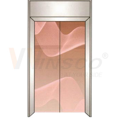 3048mm 304 Stainless Steel Sheet Metal Mirror บรอนซ์โบราณเคลือบ PVD สำหรับลิฟต์