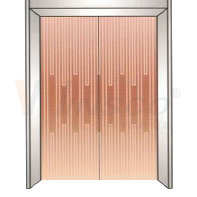 แผ่นสแตนเลสลิฟต์ 0.3-3 มม. JIS Standard Bronze Coating Mirror Finish Etched