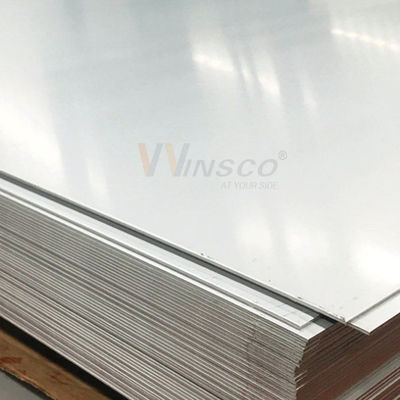 WinscoMetal 304 304L เกรด 1500mmx300mm พล็อตพื้นผิวโรงงานเหล็กดัดเหล็ก 2B ใบความหนา 0.7mm