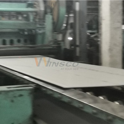 แผ่นรีดร้อนอุตสาหกรรมสแตนเลส 1220mmx2440mm สำหรับตัดรูปร่างใด ๆ