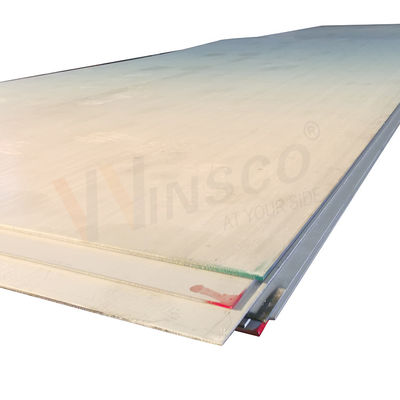 แผ่นรีดร้อนอุตสาหกรรมสแตนเลส 1220mmx2440mm สำหรับตัดรูปร่างใด ๆ