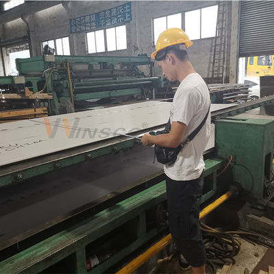 แผ่นรีดร้อนอุตสาหกรรมสแตนเลส 1220mmx2440mm สำหรับตัดรูปร่างใด ๆ