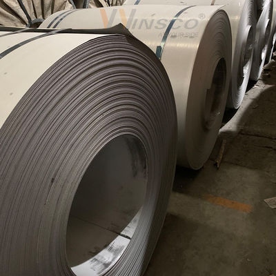 พื้นผิวสีขาวดอง 1500mmx6000mm สแตนเลสแผ่นรีดร้อน