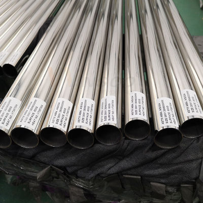Aisi 201 304 316 ท่อฝอยสแตนเลสขนาดเล็ก Inox Round Square Welded Pipe ปรับแต่งได้