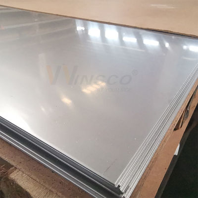 WinscoMetal 304 304L เกรด 1500mmx300mm พล็อตพื้นผิวโรงงานเหล็กดัดเหล็ก 2B ใบความหนา 0.7mm