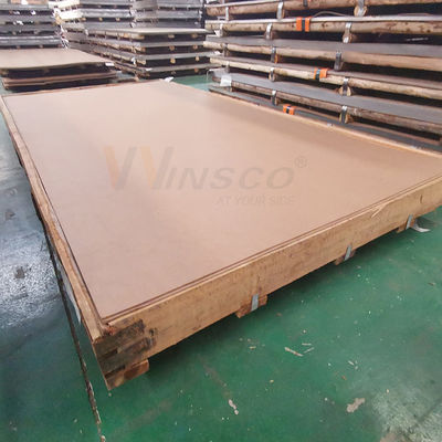 WinscoMetal 304 304L เกรด 1500mmx300mm พล็อตพื้นผิวโรงงานเหล็กดัดเหล็ก 2B ใบความหนา 0.7mm