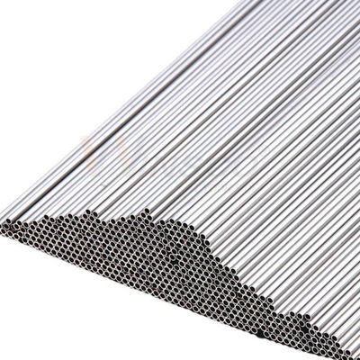 Aisi 201 304 316 ท่อฝอยสแตนเลสขนาดเล็ก Inox Round Square Welded Pipe ปรับแต่งได้