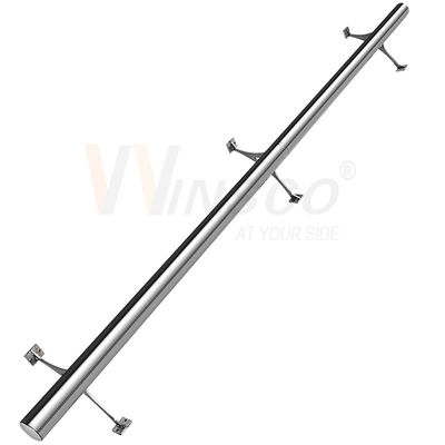 42.4mm 48.3mm 63.5mm Stainless Steel Inox Round Pipe Polished Matt Color Surface Foot Rail Tube 201 304 316