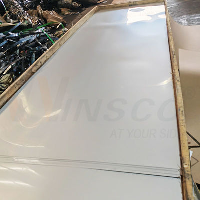 C316 316L 0.8 มิลลิเมตร Thcikness Inox Coldway Sheet 1000 มิลลิเมตร x 2000 มิลลิเมตร สแตนเลส 2B การบิดแผ่นเหล็ก
