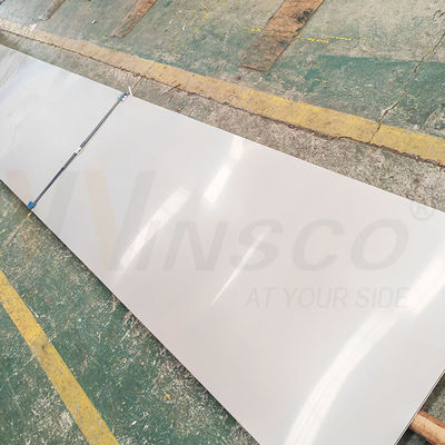 EN1.4404 S31603 AISI 316 2500mmx1250mm แผ่นเหล็กดัด 0.6mm ความหนาเหล็กดัด 2B