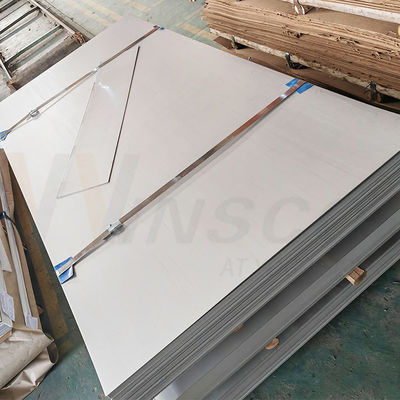 โรงงานผลิตแผ่นโลหะเหล็กไร้สแตนเลสประเภท 316 316L ที่ม้วนเย็น 1250mmx2500mm ขนาด 0.4mm ความหนา