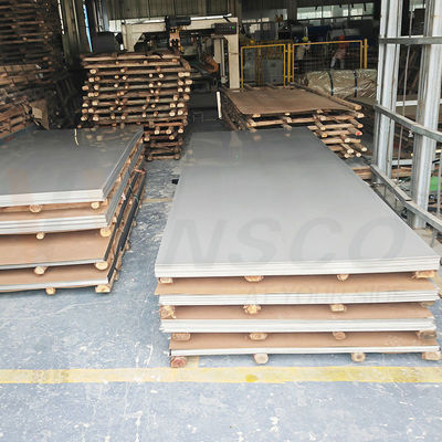 1500mmx3000mm SS 316 316L เหล็กไร้สแตนเลสม้วนเย็น 2b โลหะแผ่นปลาย 0.4mm ความหนา