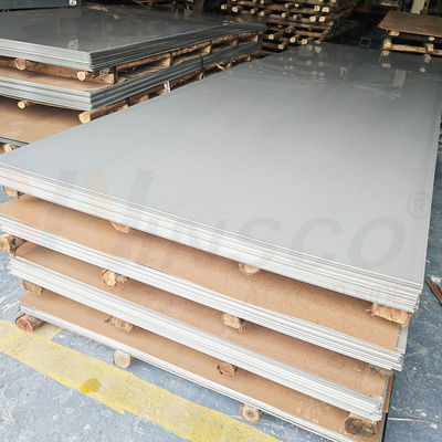 0.5mm ความหนา AISI 316 316L โลลเย็น 1220mmx2440mm ใบเหล็กไร้สแตนเลส 2B Mill จบ