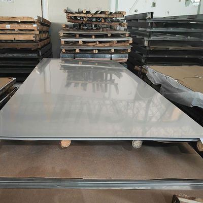 ความสะดวกในการผลิต 1500mmx3000mmx0.4mm 2B Mill ผิวแผ่นสแตนเลสเหล็กเย็นม้วน 201 เกรด