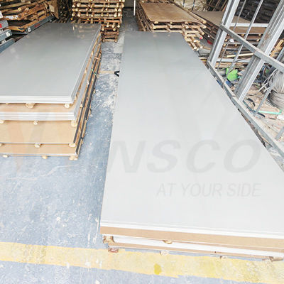 AISI 201 โลลเย็นตัดง่ายเหล็กไร้สแตนเลส 2B โรงงานลวดแผ่นขอบด้วย 1250mmx2500mmx0.9mm