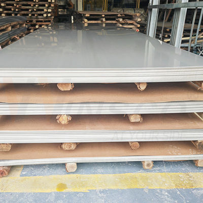 SUS 304 304L 1250mmx2500mm 0.9mm ความหนา 2B Mill Edge สแตนเลส