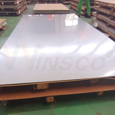 เนื้อผงโลหะที่โดดเด่น โลหะไร้สแตนเลส แผ่นโลหะ 2b พื้นที่ 4ftx8ft