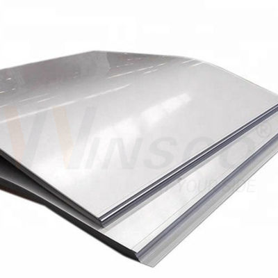 AISI316 WinscoMetal ทนทานและนําไปใช้ใหม่ 1.5 มิลลิมิตรหนาเหล็กไร้สแตนเลส 2B จบแผ่น Mill Edge 1250mmx2500mm
