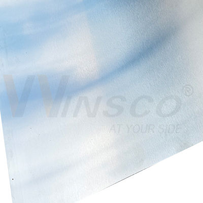 SUS 304 304L No.4 #4 ด้านผิวเซติน พลาสติกเหล็กไร้ขัด 1220mmx2440mm