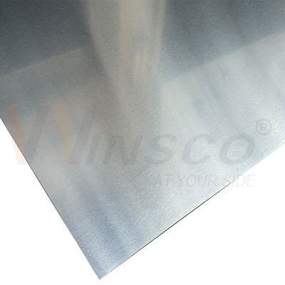 ความหนาแบบเดียวกัน 0.4mm-3.0mm ขอบ Mill 201 เกรดแผ่นเหล็กอ่อน 1250mmx2500mm สแตนเลส No.4 4N N4 ใบเสร็จ