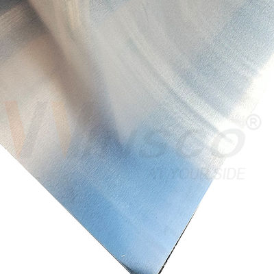 1250mmx2500mm แข็งแรง Wxport แพ็คเกจ Mill Edge สแตนเลสเบอร์ 4 สแตนเลส Brushed Finish Sheet 316 เกรด