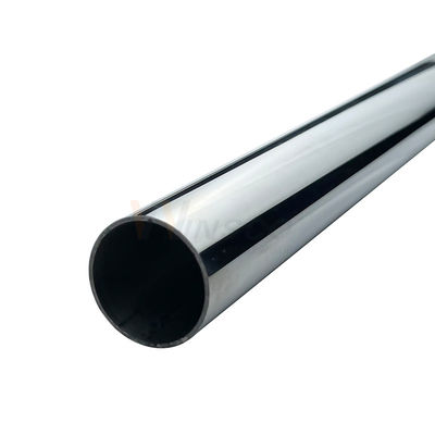 SUS 201 304 316 กระจก Satin ปลาย 1 1/2 'หลอดกลมเหล็กไร้ขัด 0.4 มม-3.0 มม ผนังหนา
