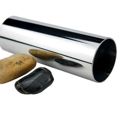SS 201 304 316 กระจก 0.8mm-3.0mm ความหนา 2' 'ท่อรั้วเหล็กไร้สแตนเลส 50.8mm Satin ท่อกลม Inox welded