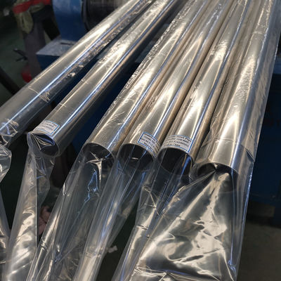 SS 201 304 316 กระจก 0.8mm-3.0mm ความหนา 2' 'ท่อรั้วเหล็กไร้สแตนเลส 50.8mm Satin ท่อกลม Inox welded