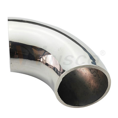 การเคลือบละเอียด Satin Inox Baluster Fittings 201 304 316 เกรด 25.4 มม 1'' Dia 66 มม Arc สแตนเลส 90 องศา