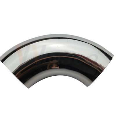 AISI 201 304 316 กระจก Satin Inox Pipe Connector 1 1/2' 38.1mm OD สแตนเลส