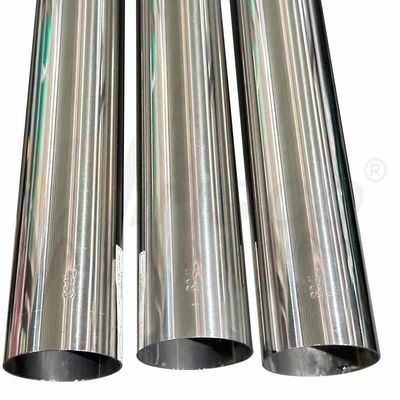 ความต้านทานต่อการกัดกรอง Winsco โลหะ Inox ท่อ welded 304L เกรดสแตนเลส ท่อกลมสี่เหลี่ยม