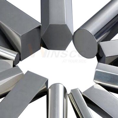 รายละเอียดครบถ้วน SUS 201 304 316 เกรดสแตนเลสสอัดกลม Suqare Flat Hexagon Angle Channel Shape สแตนเลสสแตนเลส