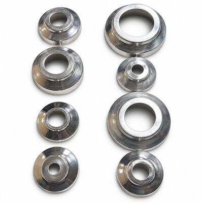 304 สแตนเลส กลม Tube Base Covers สําหรับเปรู