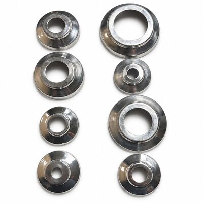 304 สแตนเลส กลม Tube Base Covers สําหรับเปรู