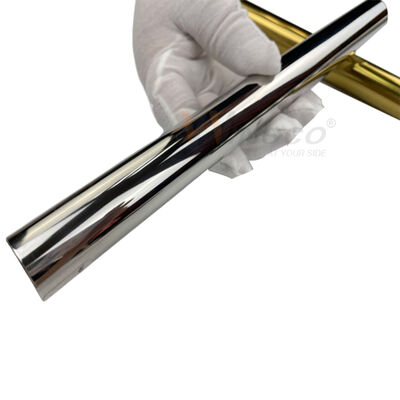0.4mm-3.0mm หน้าผิวกระจกซาติน 1 3/8 'ท่อโลหะไร้ขัด 201 304 316 เกรด 35mm Dia ท่อกลมเหล็กไร้ขัด