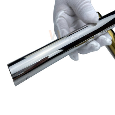 0.4mm-3.0mm หน้าผิวกระจกซาติน 1 3/8 'ท่อโลหะไร้ขัด 201 304 316 เกรด 35mm Dia ท่อกลมเหล็กไร้ขัด