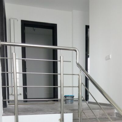 SS201, SS304 & SS316 สแตนเลส 90 ° สั้น Handrail นิ้วมือสําหรับ 25.4?? 50.8mm ท่อกลม
