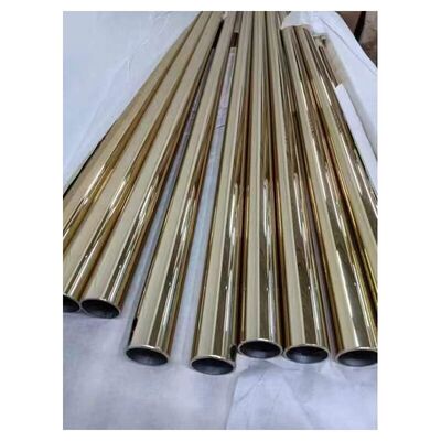 PVD Coated Stainless Steel Tube - Custom Length Decorative Pipe in 201/304/316 by WinscoMetal