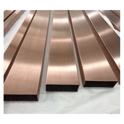 PVD Coated Stainless Steel Tube - Custom Length Decorative Pipe in 201/304/316 by WinscoMetal