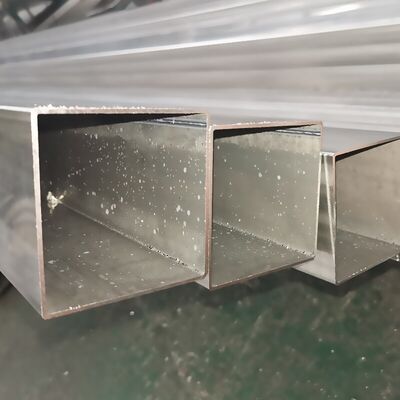 SUS 201 AISI 304 TP 316 เกรดขนาดใหญ่ Inxo หลอดผนังหนา 120mmx120mm สแตนเลสท่อสี่เหลี่ยม